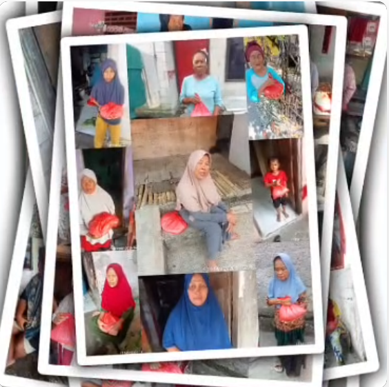 Penyaluran Zakat Fitrah Masjid Al Amanah