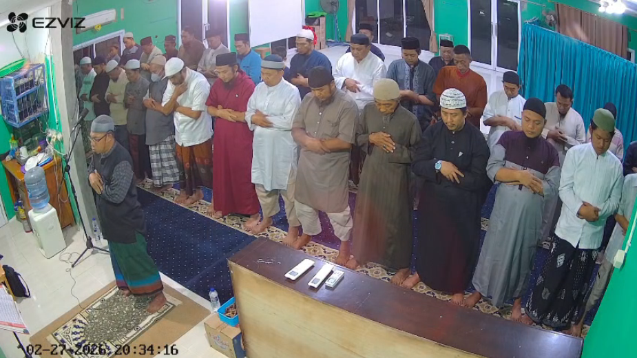 Suasana Shalat Tarawih ke-9 Bersama Ustadz Hanif Azhar Lc MA Hafidzohulloh