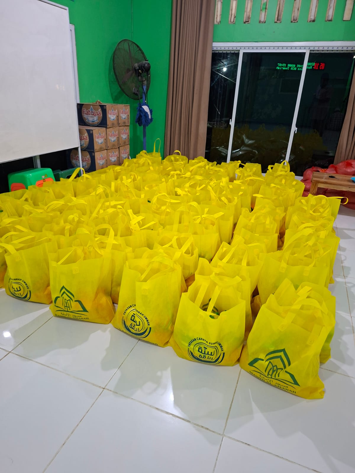 Laporan Hasil Donasi Masjid Al-Amanah